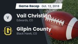 Recap: Vail Christian  vs. Gilpin County  2018