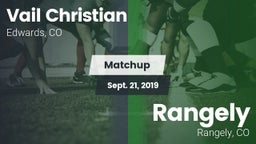 Matchup: Vail Christian High  vs. Rangely  2019