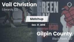 Matchup: Vail Christian High  vs. Gilpin County  2019