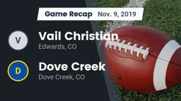 Recap: Vail Christian  vs. Dove Creek  2019