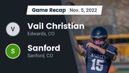 Recap: Vail Christian  vs. Sanford  2022