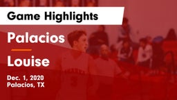 Palacios  vs Louise  Game Highlights - Dec. 1, 2020