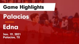 Palacios  vs Edna  Game Highlights - Jan. 19, 2021