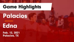 Palacios  vs Edna  Game Highlights - Feb. 12, 2021