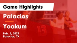 Palacios  vs Yoakum  Game Highlights - Feb. 3, 2023