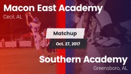 Matchup: Macon-East vs. Southern Academy  2017