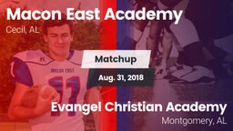 Matchup: Macon-East vs. Evangel Christian Academy  2018