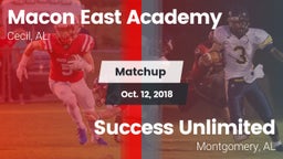 Matchup: Macon-East vs. Success Unlimited 2018