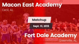 Matchup: Macon-East vs. Fort Dale Academy  2019