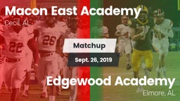 Matchup: Macon-East vs. Edgewood Academy  2019