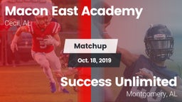 Matchup: Macon-East vs. Success Unlimited 2019