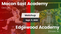 Matchup: Macon-East vs. Edgewood Academy  2020