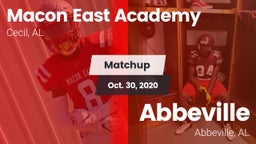 Matchup: Macon-East vs. Abbeville  2020