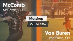 Matchup: McComb  vs. Van Buren  2016