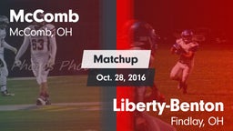 Matchup: McComb  vs. Liberty-Benton  2016