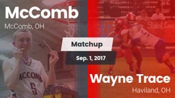 Matchup: McComb  vs. Wayne Trace  2016