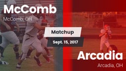 Matchup: McComb  vs. Arcadia  2017