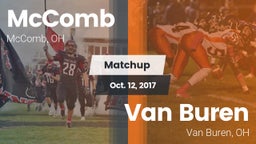 Matchup: McComb  vs. Van Buren  2017