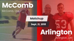 Matchup: McComb  vs. Arlington  2018