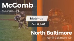 Matchup: McComb  vs. North Baltimore  2018