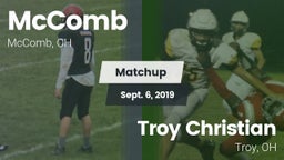 Matchup: McComb  vs. Troy Christian  2019