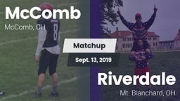 Matchup: McComb  vs. Riverdale  2019