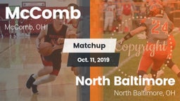 Matchup: McComb  vs. North Baltimore  2019