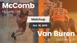 Matchup: McComb  vs. Van Buren  2019