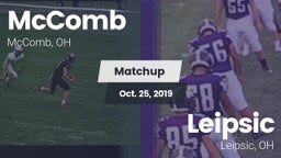 Matchup: McComb  vs. Leipsic  2019