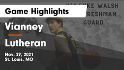 Vianney  vs Lutheran  Game Highlights - Nov. 29, 2021