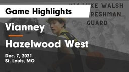 Vianney  vs Hazelwood West  Game Highlights - Dec. 7, 2021