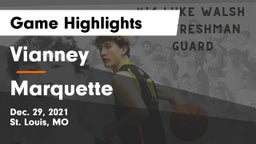 Vianney  vs Marquette  Game Highlights - Dec. 29, 2021