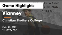 Vianney  vs Christian Brothers College  Game Highlights - Feb. 11, 2022