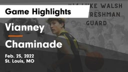 Vianney  vs Chaminade  Game Highlights - Feb. 25, 2022