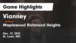 Vianney  vs Maplewood Richmond Heights Game Highlights - Dec. 19, 2022