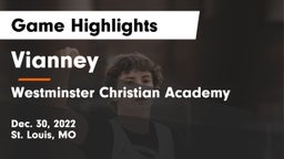 Vianney  vs Westminster Christian Academy Game Highlights - Dec. 30, 2022