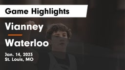 Vianney  vs Waterloo  Game Highlights - Jan. 14, 2023