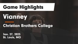 Vianney  vs Christian Brothers College  Game Highlights - Jan. 27, 2023