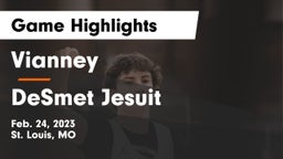 Vianney  vs DeSmet Jesuit  Game Highlights - Feb. 24, 2023