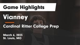 Vianney  vs Cardinal Ritter College Prep  Game Highlights - March 6, 2023