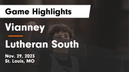 Vianney  vs Lutheran South   Game Highlights - Nov. 29, 2023