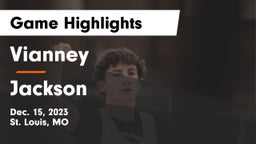 Vianney  vs Jackson  Game Highlights - Dec. 15, 2023