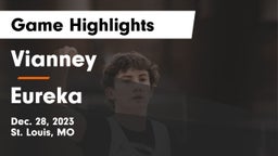 Vianney  vs Eureka  Game Highlights - Dec. 28, 2023