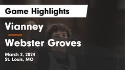 Vianney  vs Webster Groves  Game Highlights - March 2, 2024
