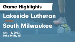 Lakeside Lutheran  vs South Milwaukee  Game Highlights - Oct. 13, 2022