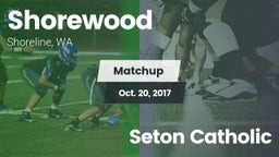 Matchup: Shorewood High vs. Seton Catholic  2017