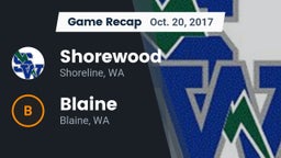 Recap: Shorewood  vs. Blaine  2017