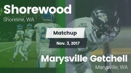 Matchup: Shorewood High vs. Marysville Getchell  2017