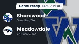 Recap: Shorewood  vs. Meadowdale  2018
