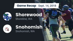 Recap: Shorewood  vs. Snohomish  2018